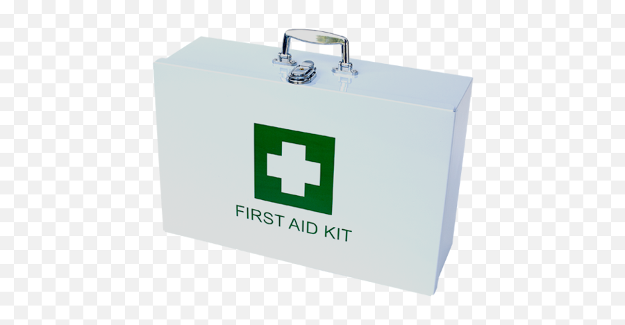 Large Government Reg 7 First Aid Kit In Metal Case The - First Aid Box Metal Png,First Aid Kit Png