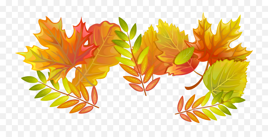 Library Of Autumn Flower Royalty Free Png Files - Portable Network Graphics,Autumn Leaves Png