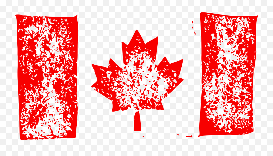 Grunge Flag Of Canada Transparent - Png Canada Flag,Canada Flag Transparent