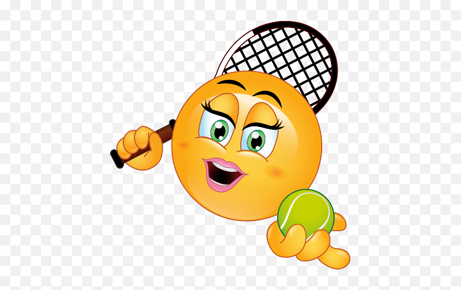 Tennis Emojis By Emoji World - Apps On Google Play Emoticon Tennis Png,World Emoji Png