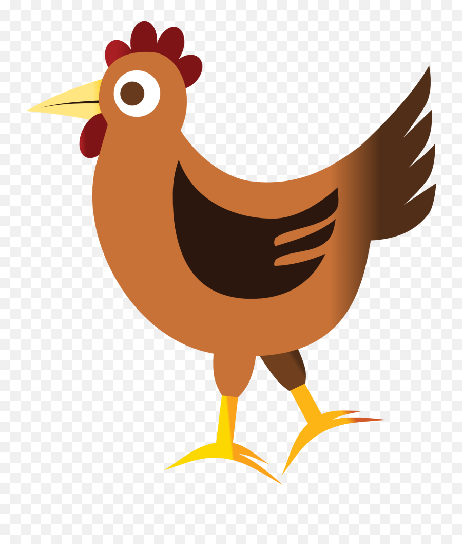 Christmas Chicken Picture Png Files - Transparent Background Cartoon Chicken Png,Chicken Head Png
