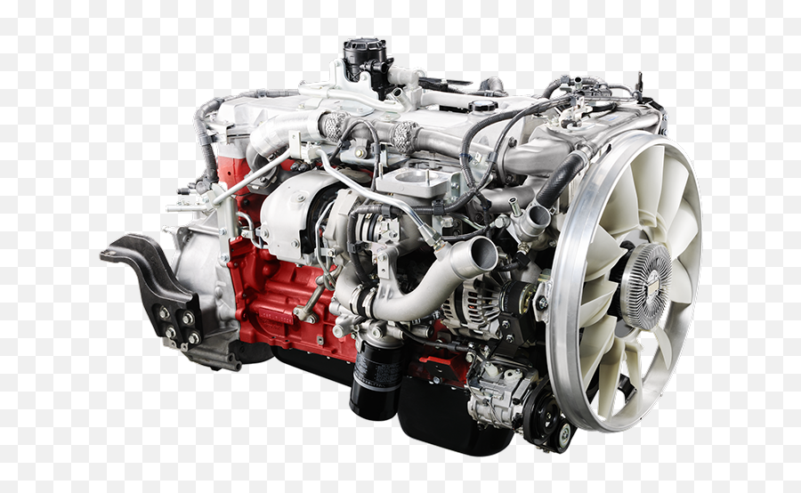 Hino Motors Diesel Engine Truck Common Rail - Engine Png Hino Engine,Diesel Png