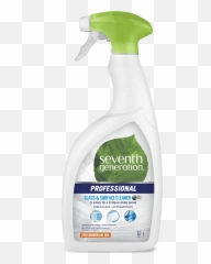 Glass U0026 Surface Cleaner 832 Oz Unilever Professional - Seventh Generation Png,Glass Shine Png