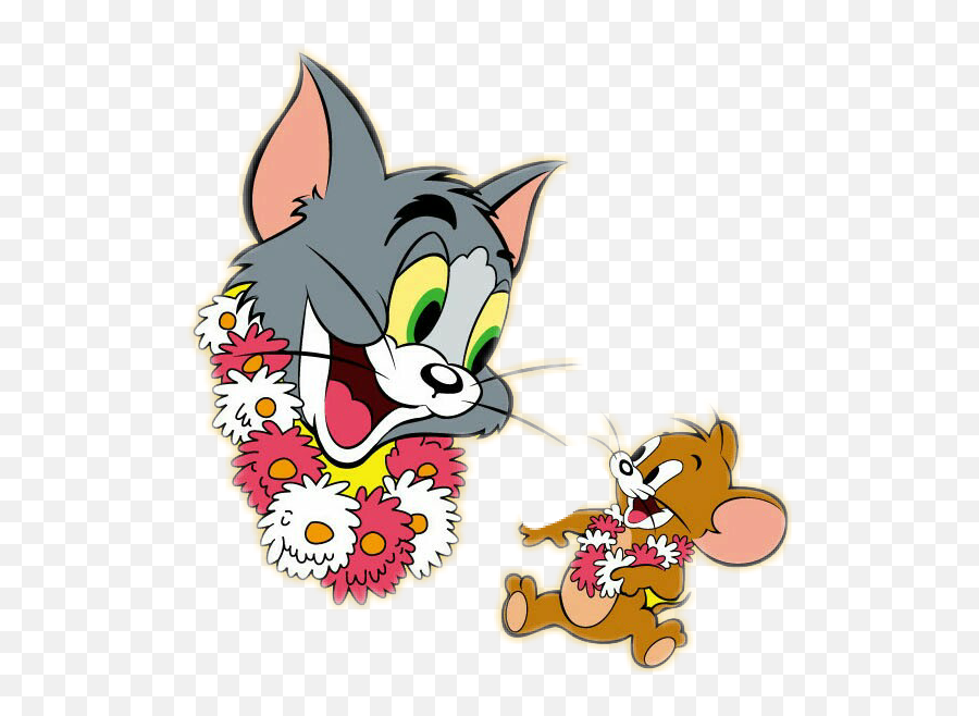 Download Tomandjerry Cartoons Dessin Drawing Cute Funny - Tom And Jerry Cute Png,Tom And Jerry Png