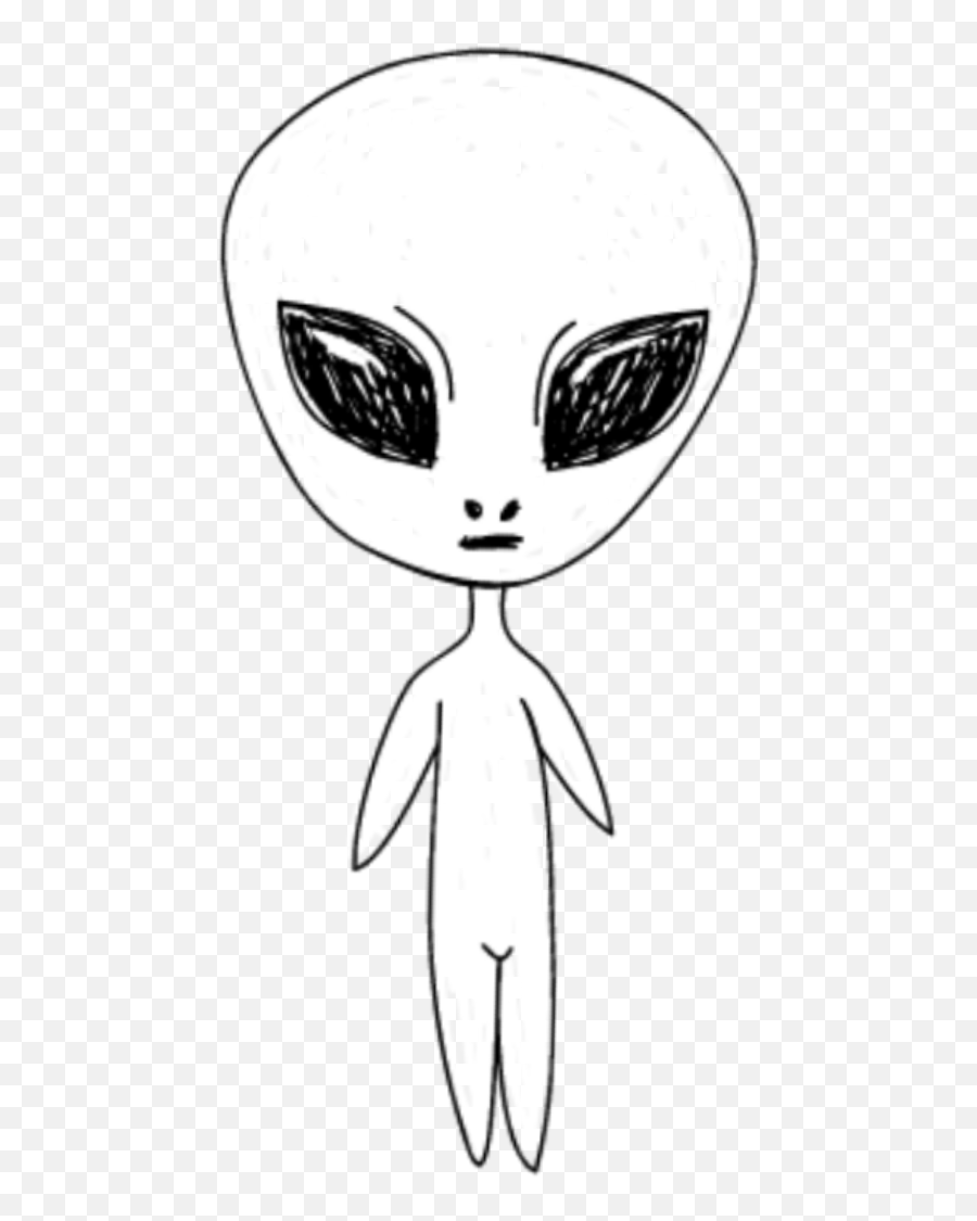 Alien Aliens Tumblr Universe Space Head - Clip Illustration Png,Alien Head Png
