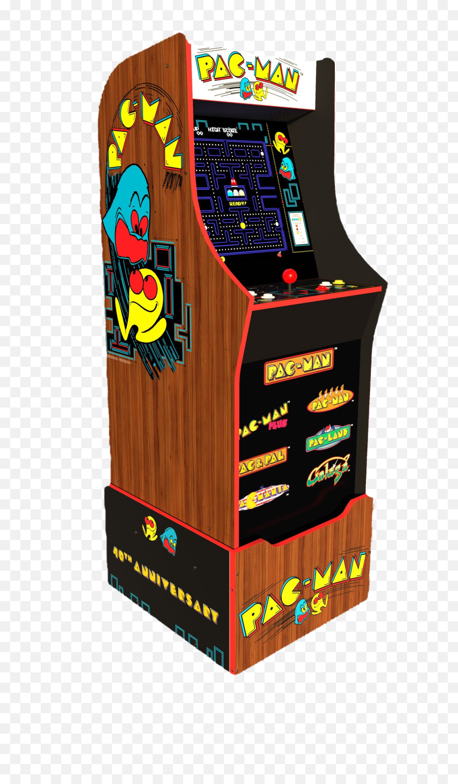 The Star Wars Home Arcade Game - Arcade1up Pac Man 40th Anniversary Edition Png,Pac Man Transparent