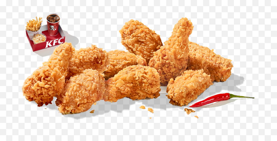 Fried Chicken Wing Transparent Png - Fried Kfc Chicken Wings,Chicken Wings Png