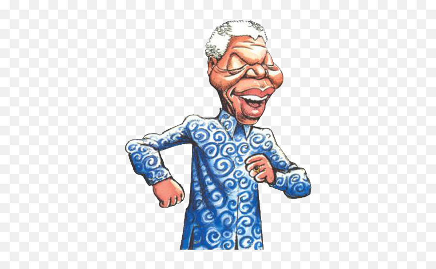 Nelson Mandela Clip Art - Cartoon Nelson Mandela Png,Mandela Png