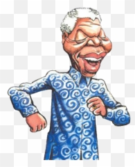 Nelson Mandela Clip Art - Cartoon Nelson Mandela Png,Mandela Png