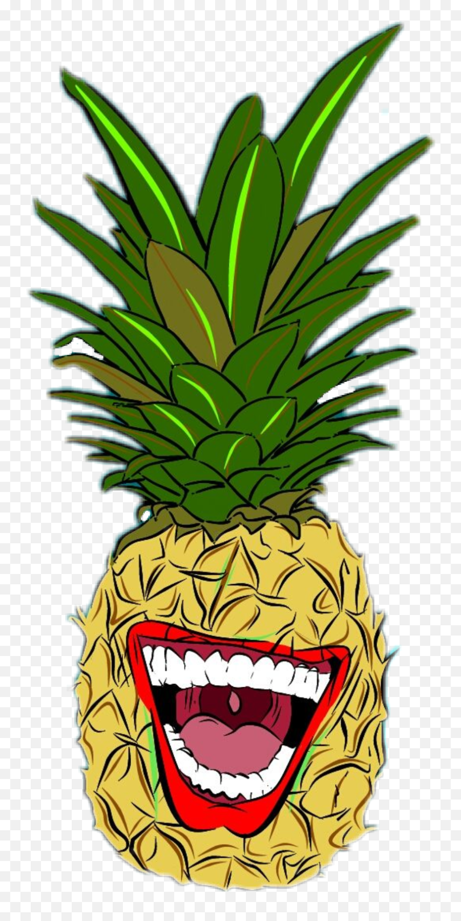 Piña Sticker - Pineapple Png,Piña Png