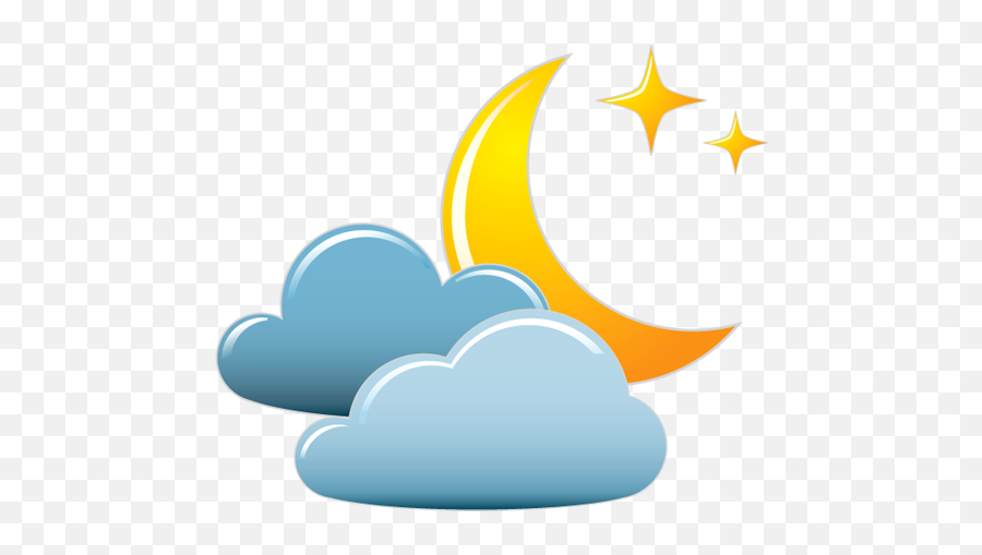 Night - Partly Cloudy Night Sky Clipart Png,Night Png