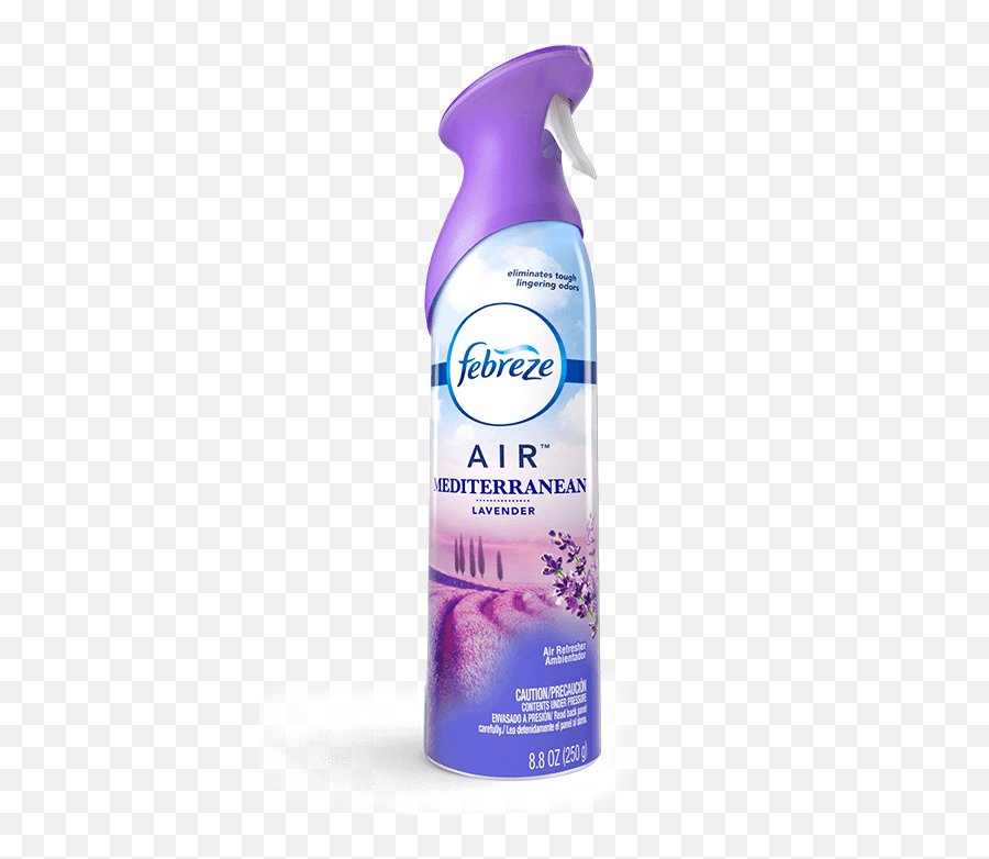 Air Freshener Sprays Febreze Mediterranean Lavender - Febreze Air Freshener Lavender Png,Lavender Png