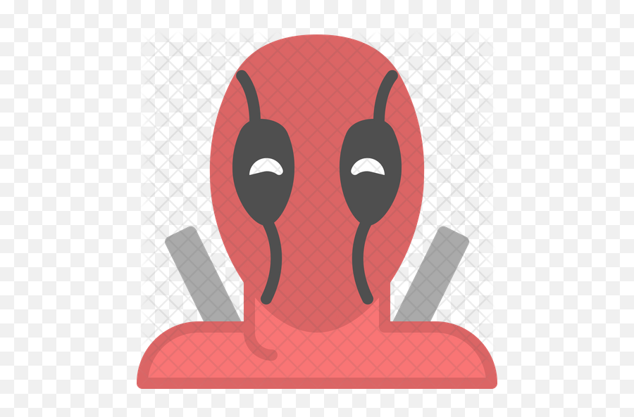 Deadpool Icon Of Flat Style - Deadpool Png,Deadpool Logos