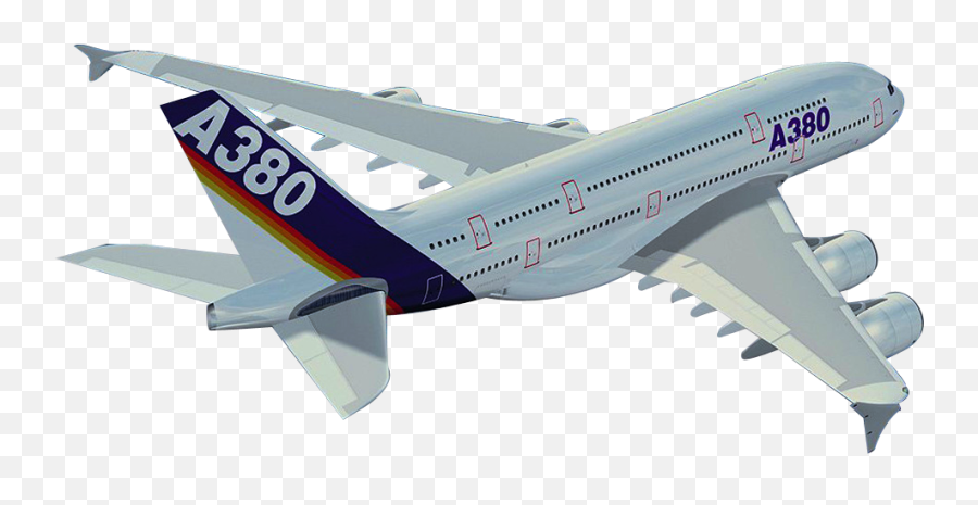 Png Transparent Avion - Airbus A380 Png,Avion Png