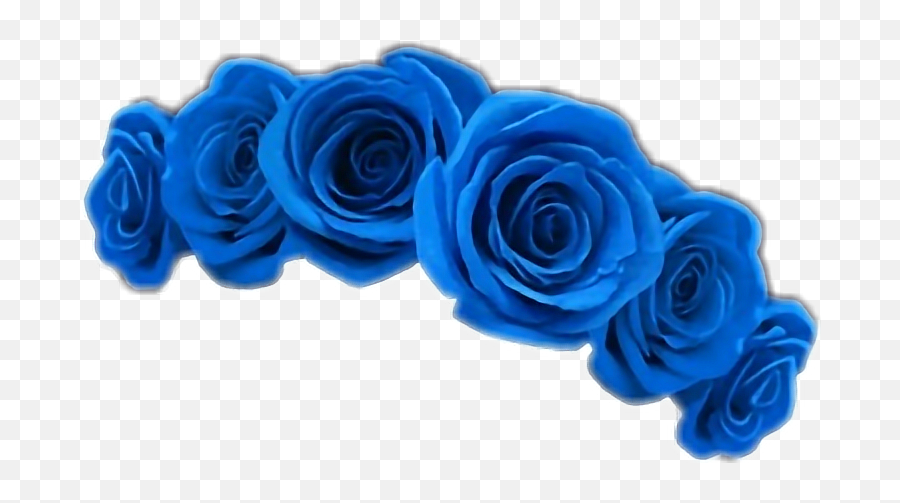 Hd Blue Flower Crown Transparent - Blue Flower Crown Png,Flower Crown Transparent