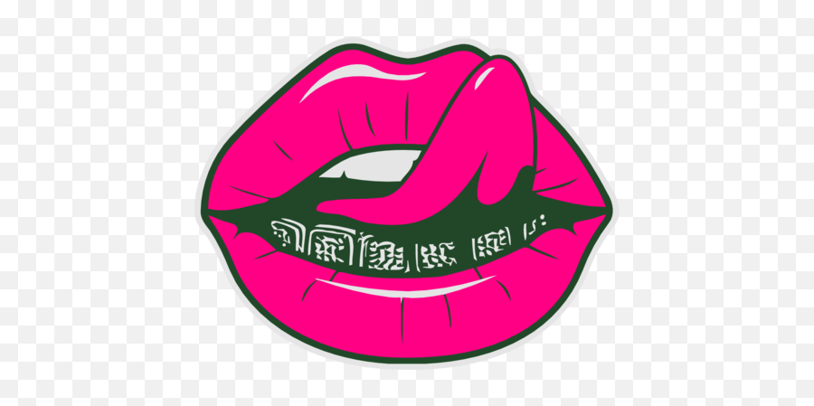 Like What You See Follow Me Dolls - Lips Grillz Png,Grillz Png