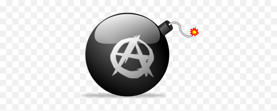 Anarchism Anarchy Png Clipart - Anarchist Bomb,Anarchy Png
