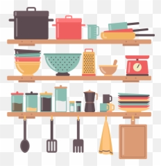 Vector Design House Interior - Home Kitchen Png