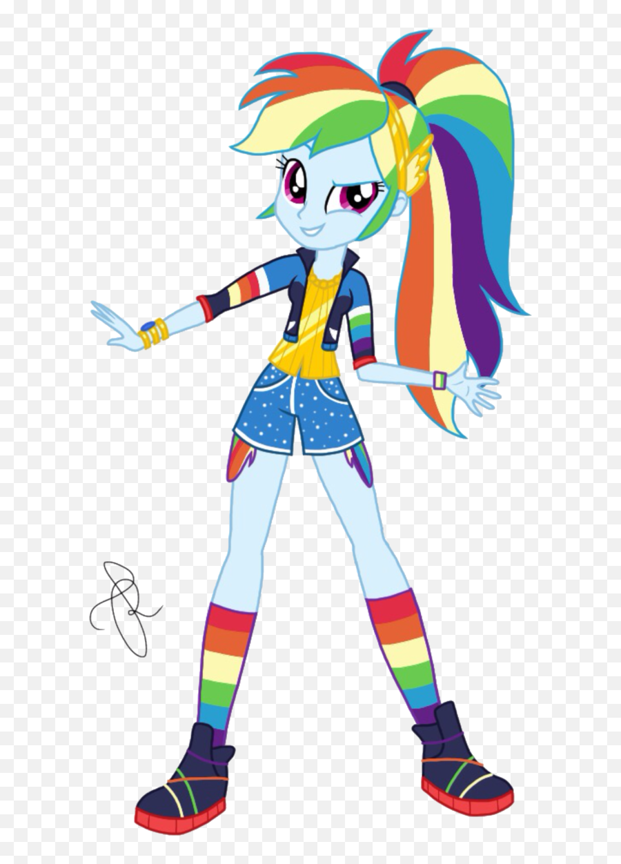 My Little Pony Equestria Girls Rainbow Dash U2013 Slavyanka - Rainbow Dash Equestria Girls Png,Rainbow Dash Transparent