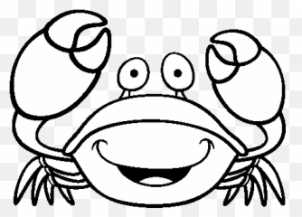 Cute Crab Clipart - Google Search Coloring Books Coloring Printable Crab Clipart Black And White Png,Crab Clipart Png