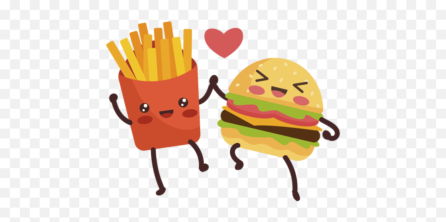 Transparent Png Svg Vector File - Hamburguesa Y Papas Fritas Animadas,Burger And Fries Png