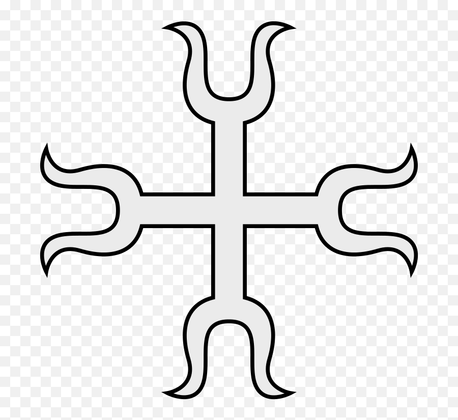 Cross Moline Wikimedia Commons - Cross Png,Crosses Png