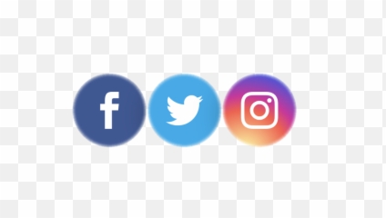 Stickerart Facebook Twitter Instagram Png Freetoedit - Facebook Twitter Instagram Png