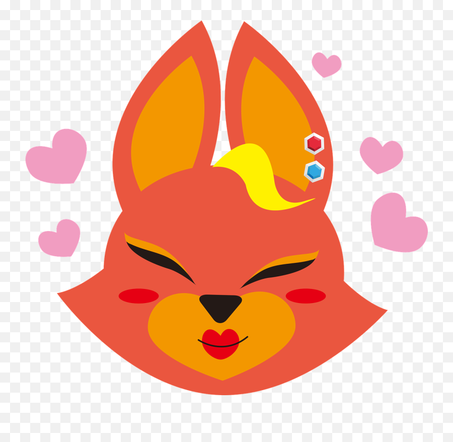 Emoji Fox Emoticons - Free Vector Graphic On Pixabay Happy Png,Funny Emoji Png