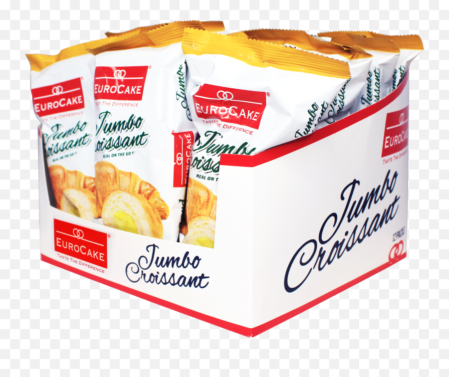 Eurocake Jumbo Croissant - Custard 55g Jl Morison M Product Label Png,Croissant Png