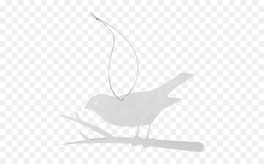 Clear Lace Christmas Robin - Gull Png,Robin Transparent