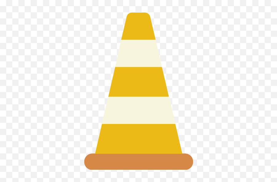 Cone Vector Svg Icon - Yellow Construction Cone Clipart Png,Cone Png