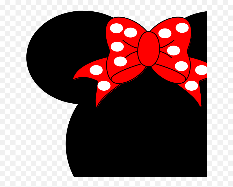 Blue Minnie Mouse Png Svg Clip Art For - Moldura Convite Minnie Vermelha,Minnie Bow Png