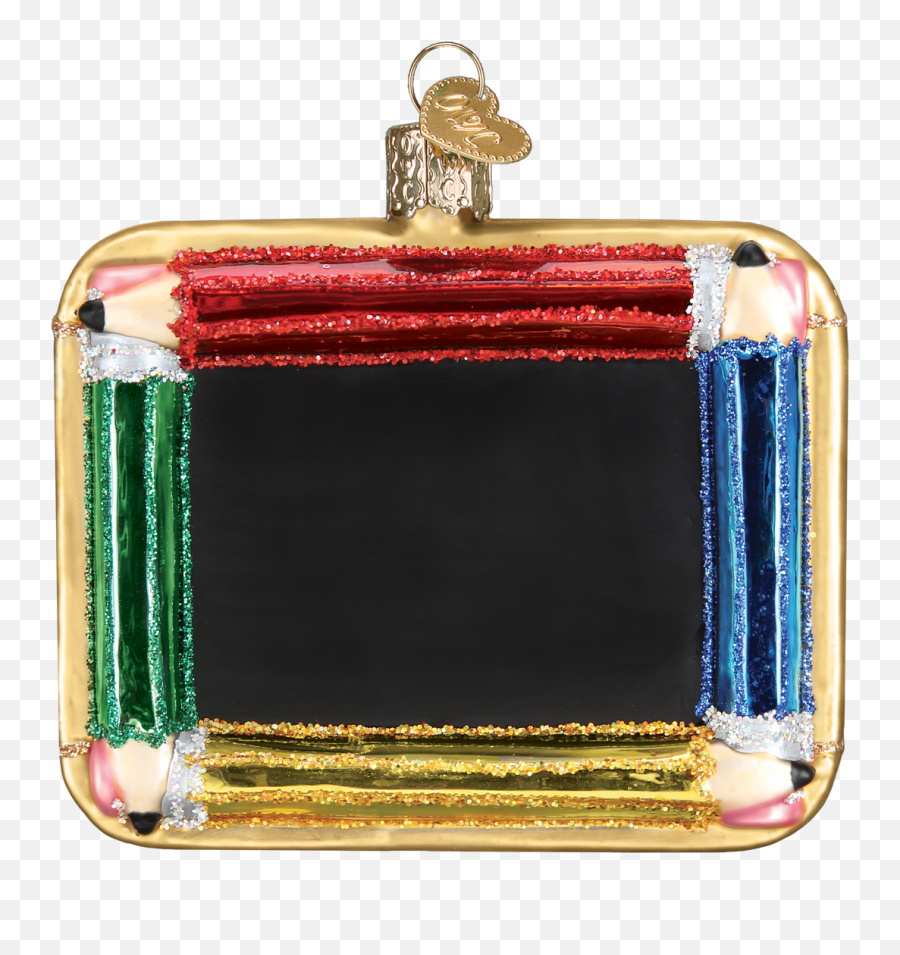 Chalkboard Png - Picture Of Chalkboard Coin Purse Old World Christmas,Chalkboard Png