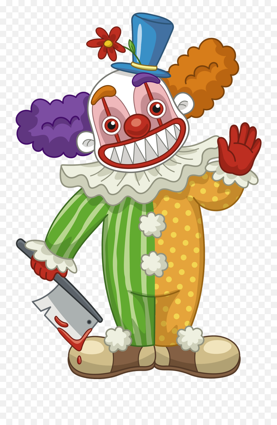 Evil Clown Clipart Free Download Transparent Png Creazilla - Happy,Scary Clown Png