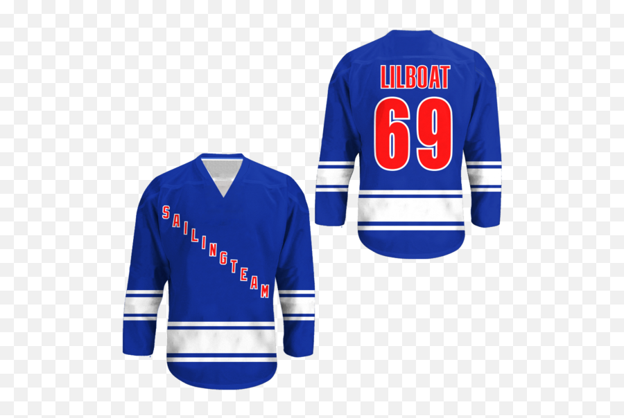 Lil Yachty Boat 69 Sailing Team Hockey Jersey Colors Stitch - Sailing Team Hockey Jersey Png,Lil Yachty Transparent