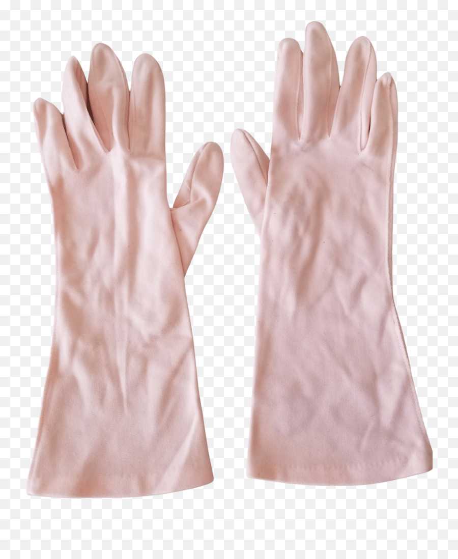 Baby Pink Wrist Length Gloves - Safety Glove Png,Victoria Secret Pink Dog Logo