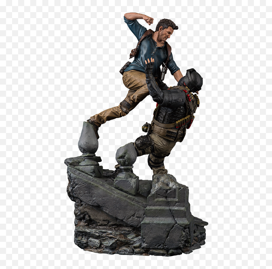 Nathan Drake Statue - Nathan Drake Statue Png,Uncharted 4 Png