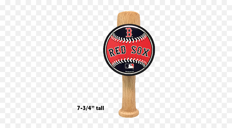 Boston Red Sox Baseball Bat Beer Tap Handle Brown - Shoe Care Png,Boston Red Sox Logo Png