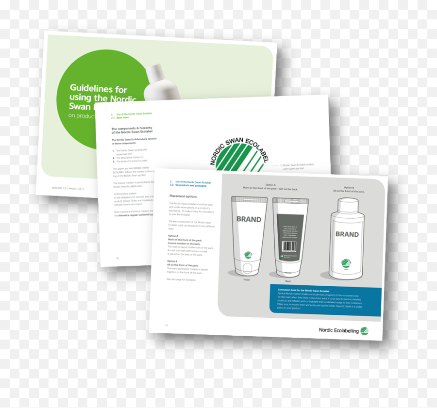 Graphical Guidelines Nordic Ecolabel - Brochure Png,Swan Logo