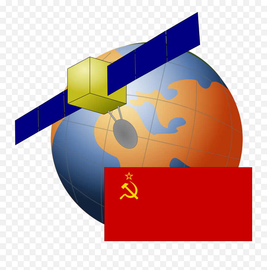 Fileussr - Satellitesvg Wikimedia Commons Soviet Union Png,Soviet Union Icon