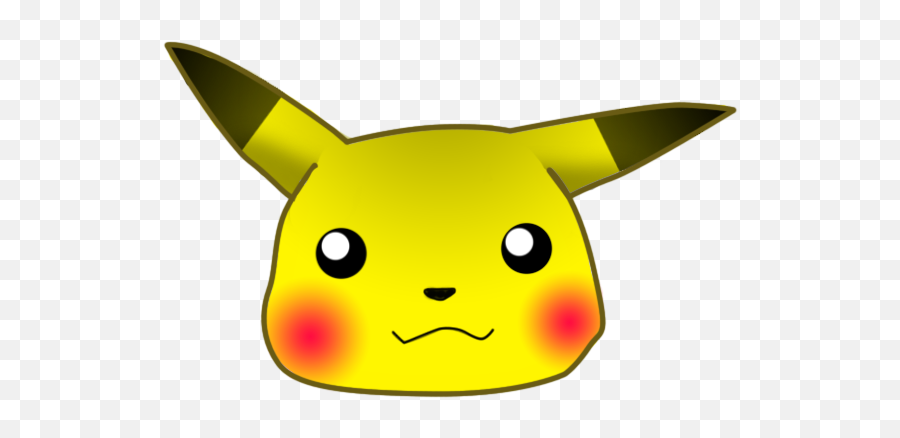 Sad Pikachu - Emoji Pikachu Png,Pikachu Png Transparent