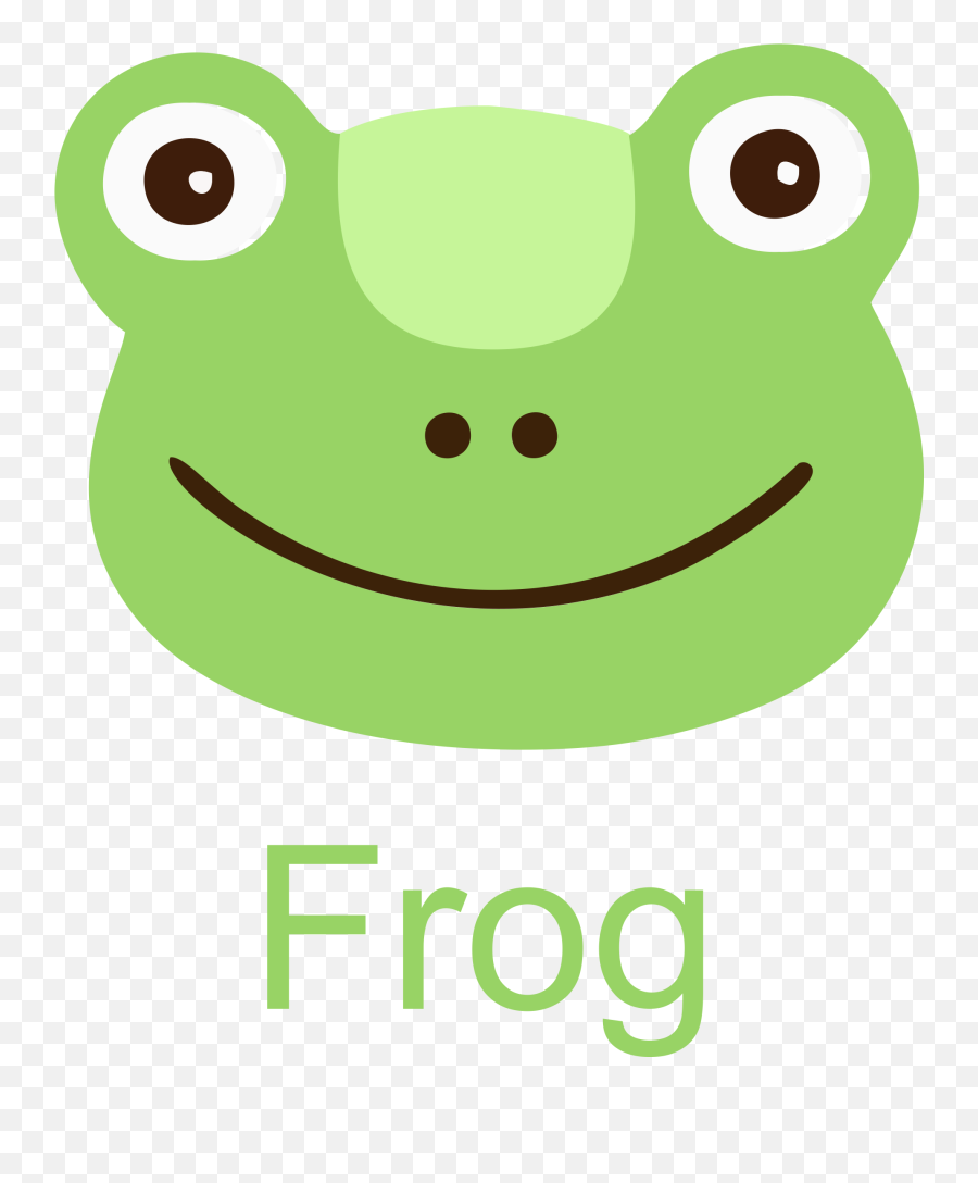 Frog Face Clipart Icon Printable Free Use - Zeichnung Png Frog Animal Faces Cartoon,Frog Icon Png