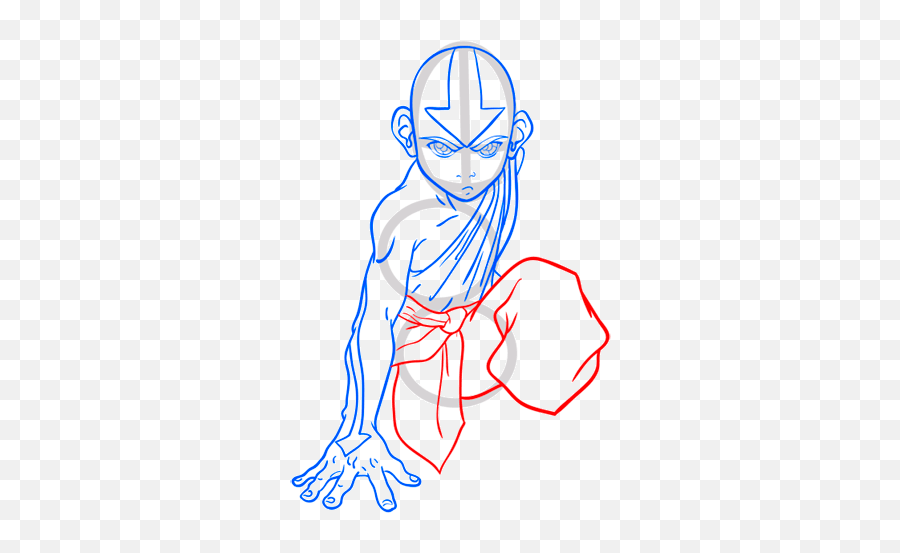 Learn How To Draw Aang - Easy To Draw Everything Png,Aang Icon