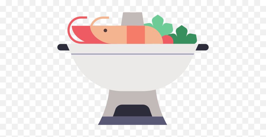 Spicy Shrimp Soup Food Free Icon Of Thai Flat - Punch Bowl Png,Bowl Of Soup Icon