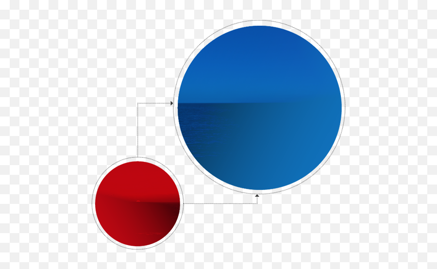 How To Shift From Red Blue Oceans Ocean Strategy - Red To Blue Ocean Png,Red Circle Png Transparent