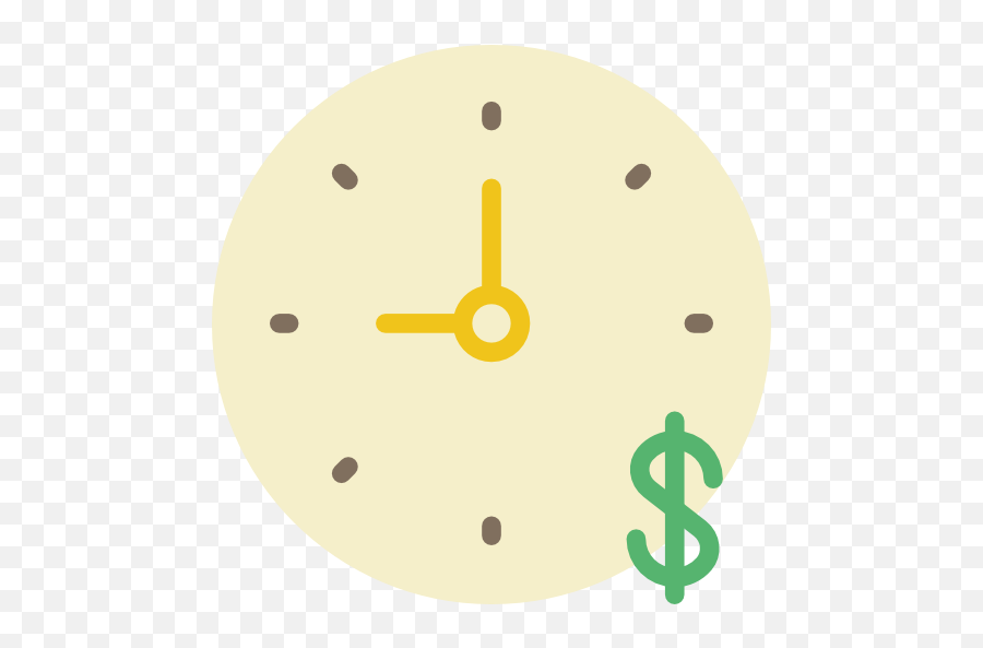 Time Business Money Clock Is Icon - Icon Png,Time Money Icon