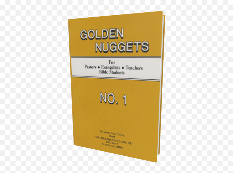Golden Nuggets Sermon Outlines - Horizontal Png,Gold Nugget Icon
