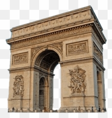 Arc De Triomphe Paris Sideview - Arc De Triomphe Png,Paris Png