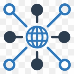 Network Icon Scheme Connection Networking - Icon For Social Wellness png
