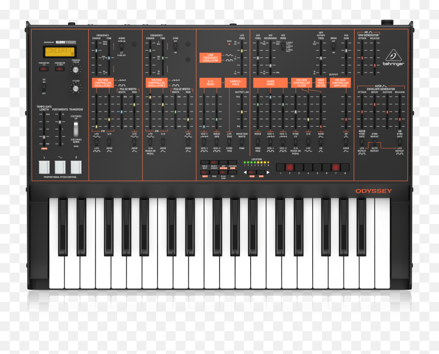Behringer Odyssey Dual - Oscillator Duophonic Analog Behringer Odyssey Png,Icon Keyboard 6